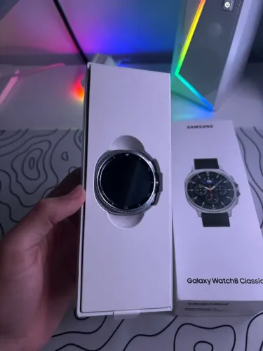 Samsung Watch 8 Classic LTE 46mm PERFEITO ESTADO
