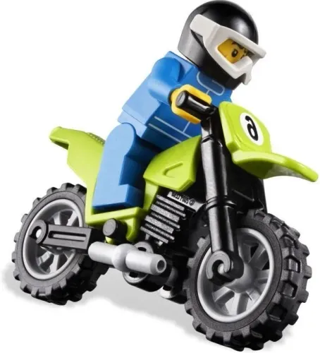 Vende-se Lego de moto usado com todas as peças e manual