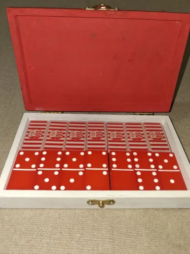 Dominó personalizado em resina epoxi