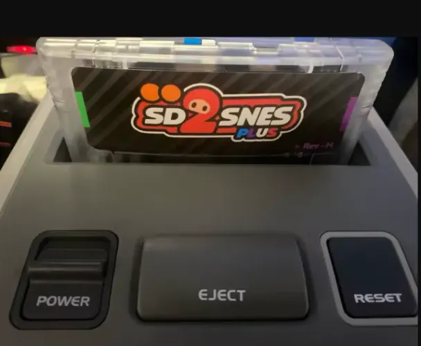 SD2SNES Cartucho Flashcard Super Nintendo - Todos os Jogos + Chips