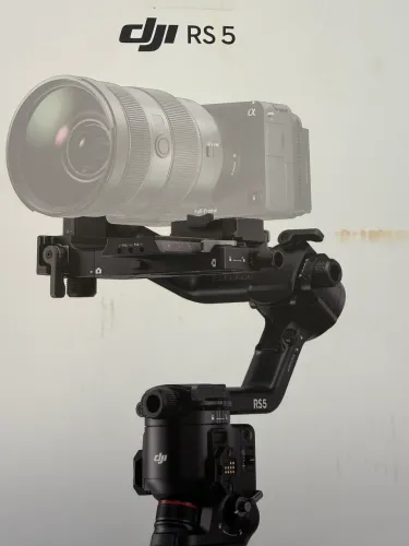 DJI RS 5 ? Estabilizador/Gimbal Profissional para Câmera ? Novo, Sem Uso, com Nota Fiscal