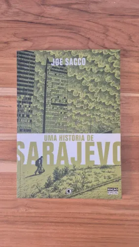 HQ Joe Sacco - Uma História de Sarajevo - Editora Conrad
