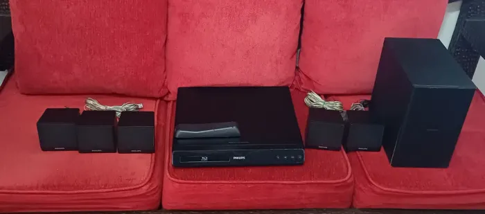 Home theater blu-ray phillips 