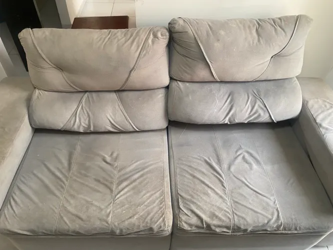 Sofá dois lugares retrátil