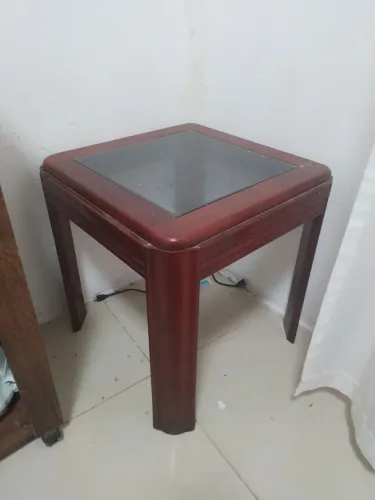 2 mesa de canto em madeira de jacarandR