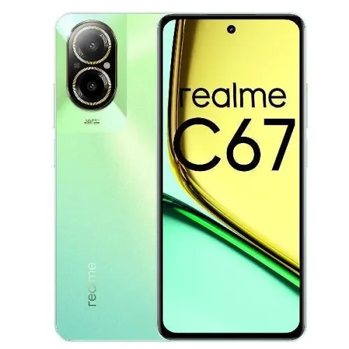 REALME C67 128/6 RAM 4G (Preto/Verde) R$999,00