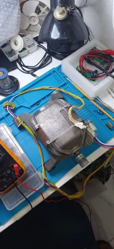 Motor lavadoura de roupas lava e seca samsung W10761596