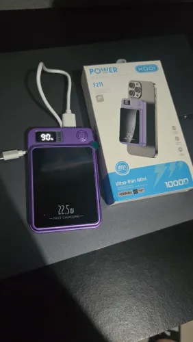 Power Bank Magnético 10000mAh 22,5W