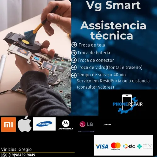 Assistência técnica e reparos