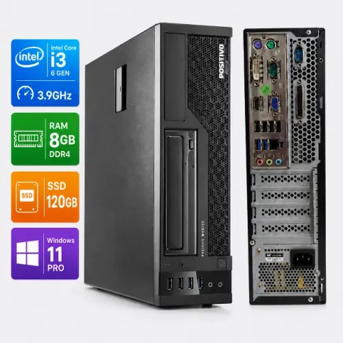 Computador ddr4 8gb de ram i3 sexta SSD EXTRA FONTE 80 PLUS Gold
