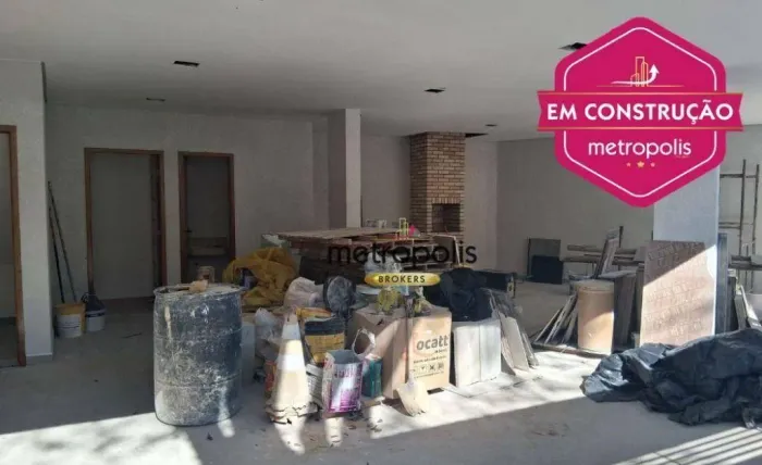 Sobrado com 3 dormitórios à venda, 220 m² por R$ 1.120.000,00 - Parque Oratório - Santo An