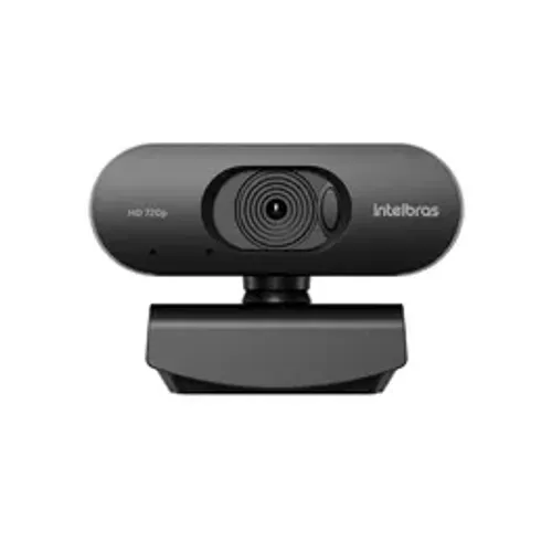 Webcam Hd 720p Intelbras Com Fecho Para Cobrir A Câmera