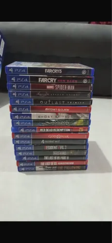 Ps4 500gb + 16 jogos RESERVADOS