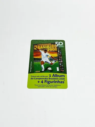 Cartão Telefônico Telefonica - Campeonato Brasileiro 2008 Panini