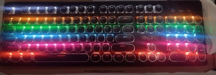Teclado mecânico RGB Gamer