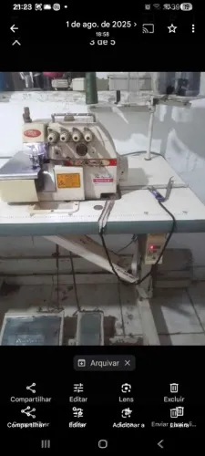 Vendo uma overlock ponto cadeia direct drive 