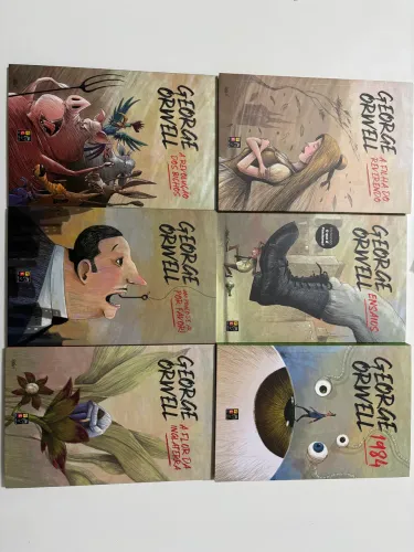 Box de livros George Orwell