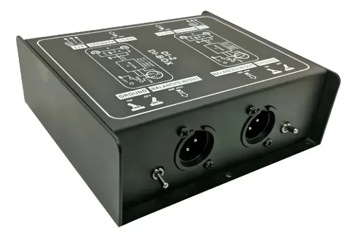 DIRECT BOX PASSIVO STEREO CUSTOM SOUND  CSDI 02
