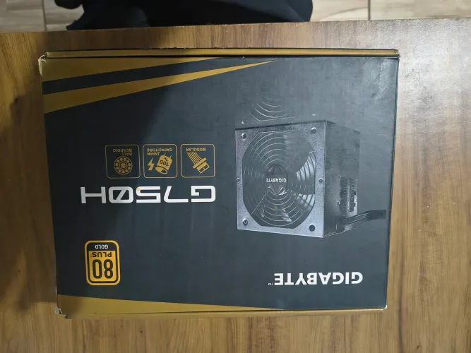 ? Fonte Gigabyte G750H 750W Modular 80 Plus Gold | Completa na Caixa | Potência Gamer ?