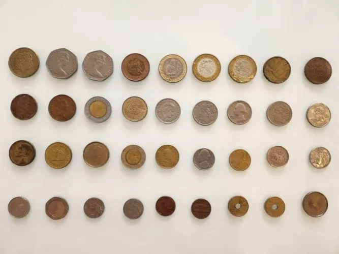 Coleção de moedas valiosas!