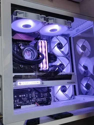 KIT 4 VENTOINHAS RGB + CONTROLADORA (NOVO)