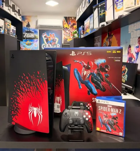 Ps5 Edição Limitada Spider Man 2