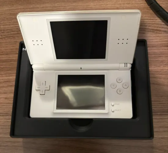 NINTENDO DS LITE BRANCO CIB COMPLETO