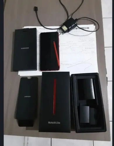 Samsung note 10 litte completo com caixa e nota fiscal 