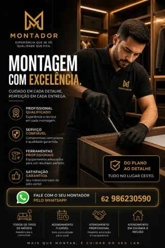 Montador de móveis e pequenos reparos