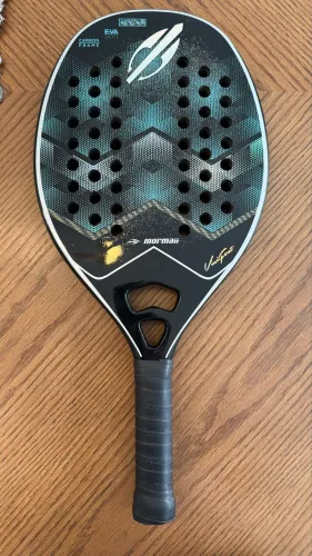 Raquete Beach Tennis Mormaii Vini Font Kevlar + Capa Original