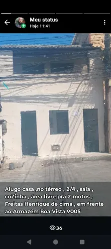 Casa 2/4 Aluguel