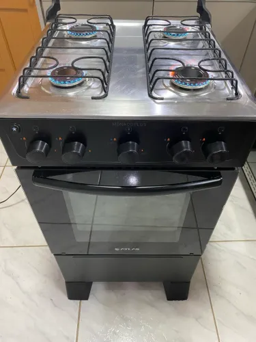 Fogão 4 Bocas automático Seminovo - Entrego !