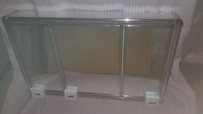 Armário de Banheiro 3 portas inox