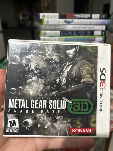 Metal Gear Solid Snake Eater 3d Nintendo 3ds
