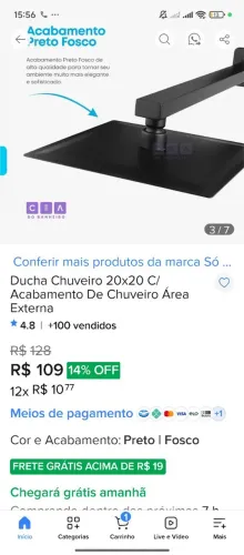 Ducha de piscina