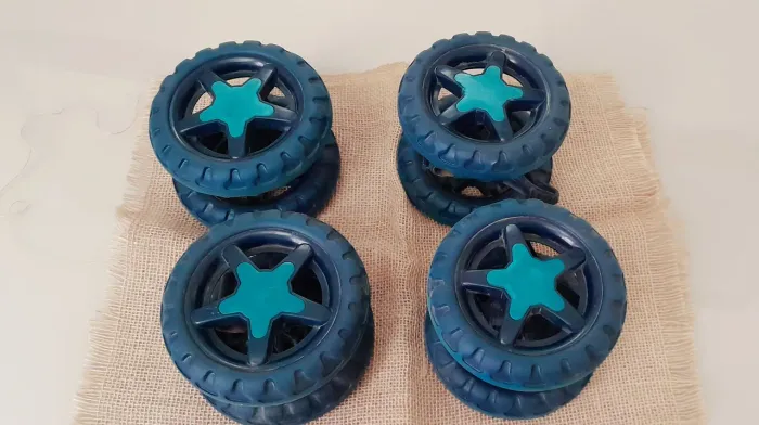 Rodas de Carrinho de Bebê