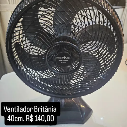 Ventilador Britânia 40cm - preto