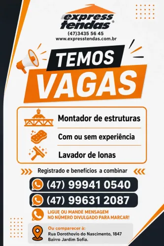 MONTADOR DE TENDA