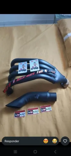 Vendo escapamento Atala 3 polegadas novíssimo! Usado apenas 10 dias 