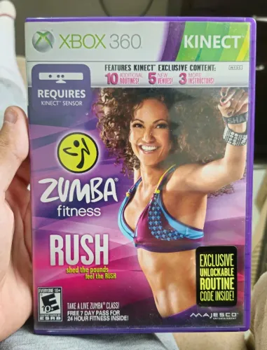 Jogo Zumba Fitness Rush - Xbox 360 Original (Faço olx pay)
