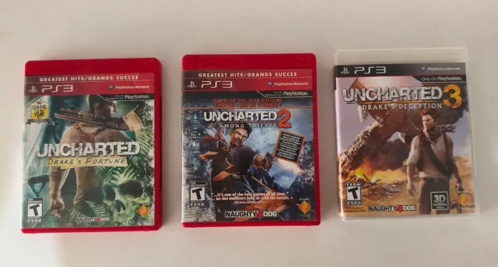 Trilogia Uncharted original PS3
