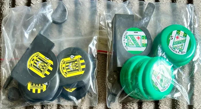 Futebol de Botão Lote com 2 Clubes Bolivianos