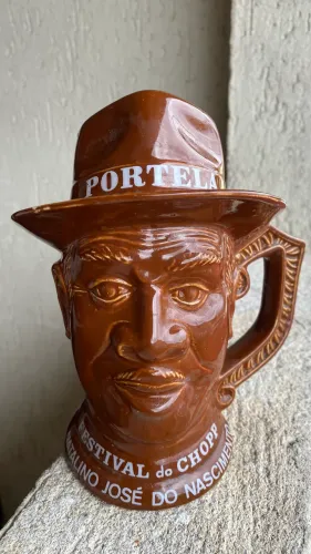 RELÍQUIA DA PORTELA | CANECA ANTIGA DO FESTIVAL DE CHOPP