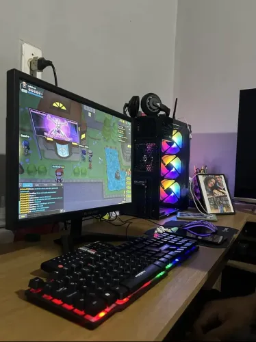 Pc Gamer Completo Setup Ninja Storm I, Intel Core 17, 8gb Ram, Ssd 240gb, Monitor 19