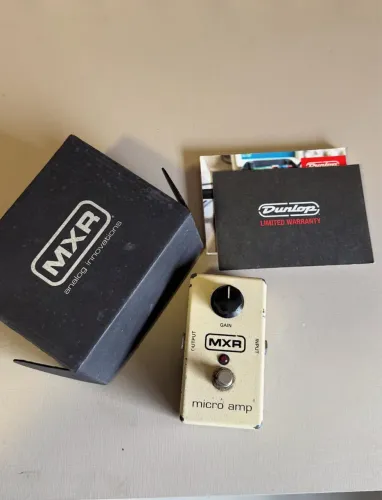 Pedal MXR Micro Amp boost