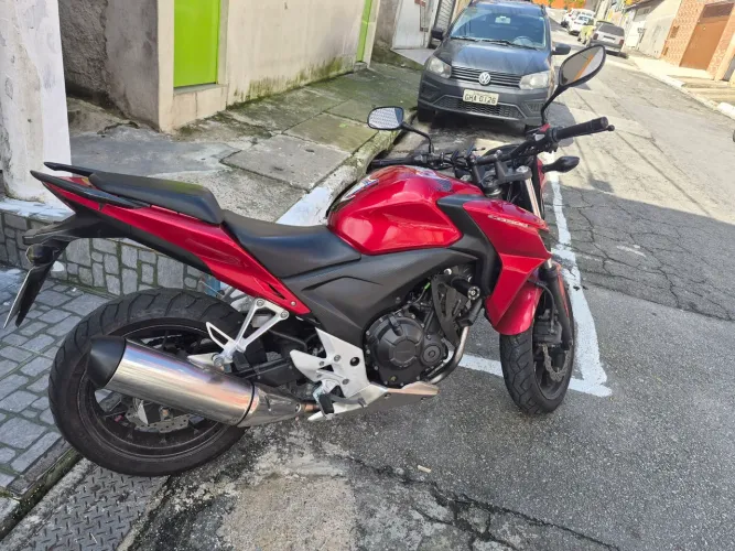 CB 500f zerada