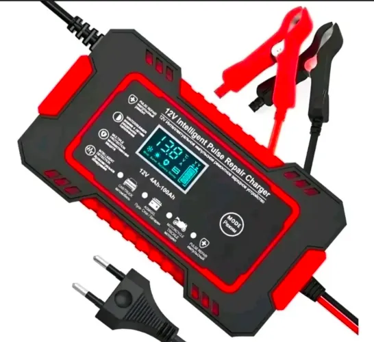 Carregador Bateria 12v Até 100 Amperes Carro Moto Caminhão