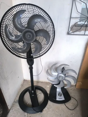 Ventiladores retirada de peças