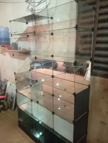 prateleira de vídro contato *