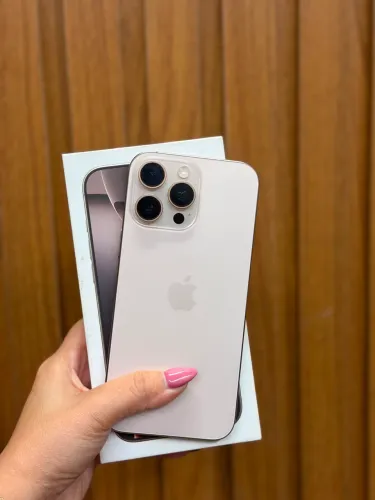 iPhone 16 Pro Max Desert/Natural/Preto 256gb C/Cx todo originais